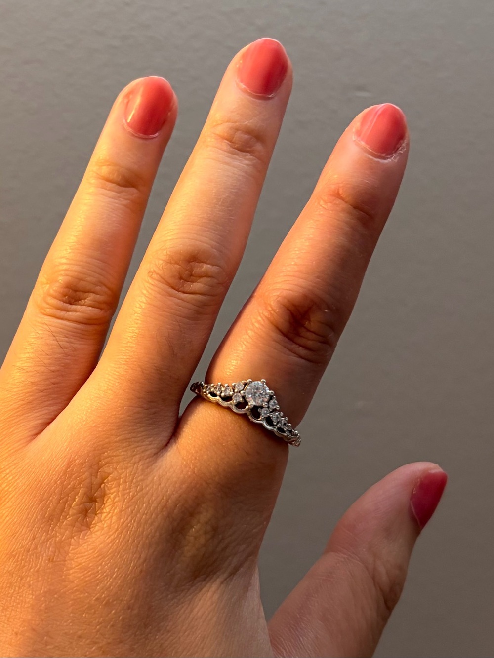 Pandora Fairytale Tiara Ring - 925 Sterling Silver (RETIRED)